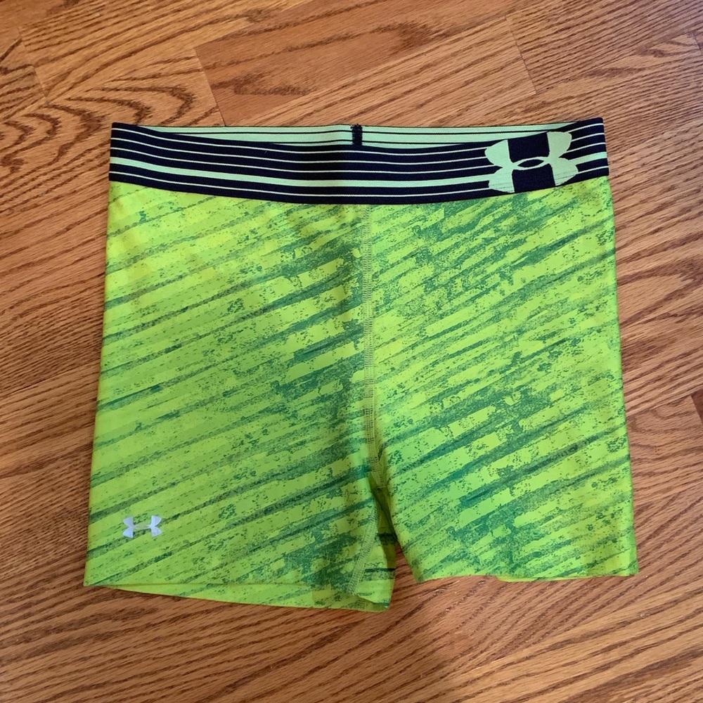 XS spandex gym shorts - under armor brand